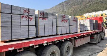 江苏 芝麻灰地铺石出货日常