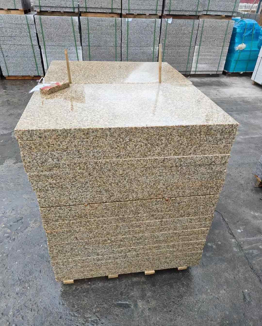 江苏 湖北黄金麻花岗岩石材荔枝面外墙石材