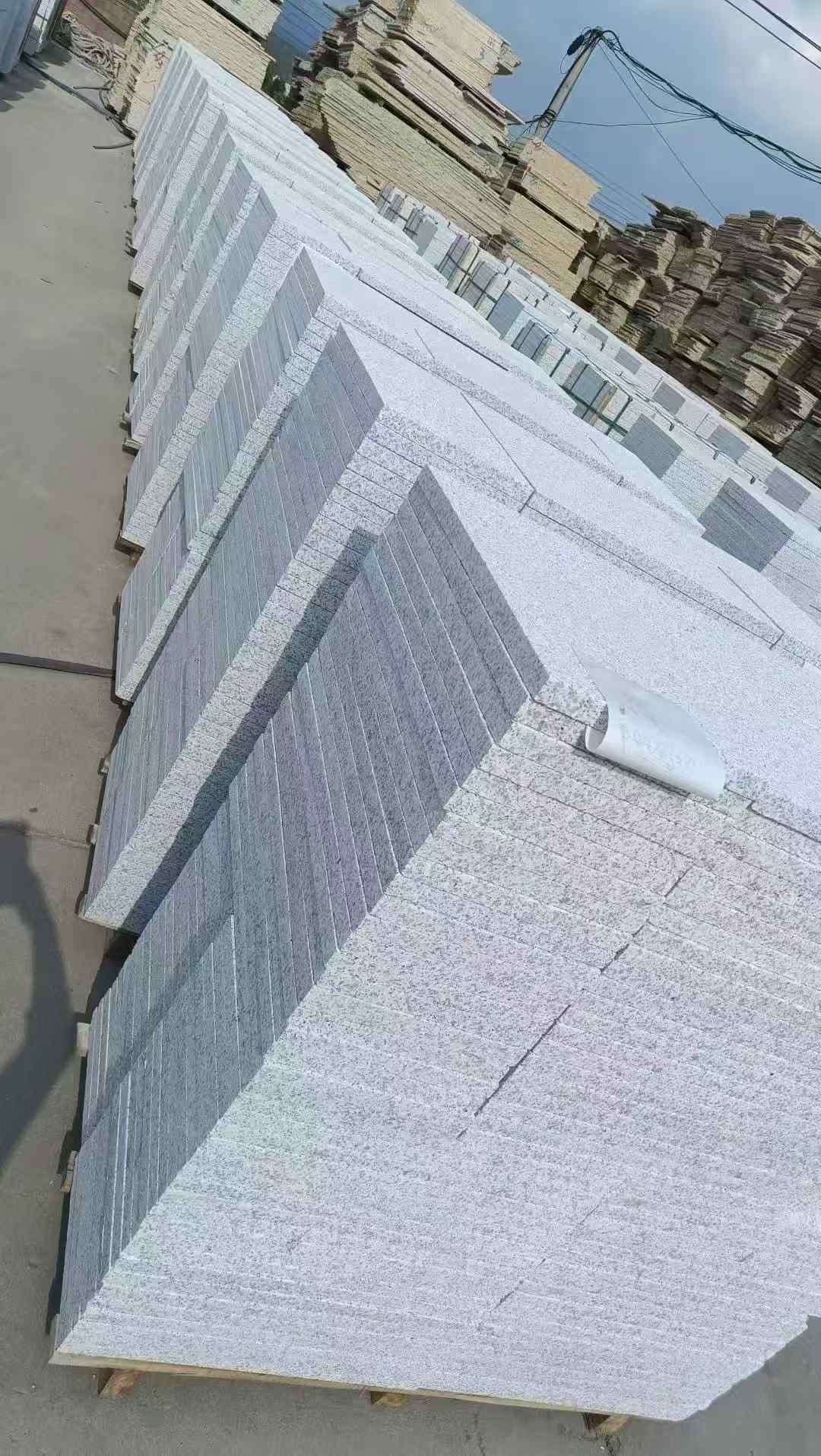 江苏 白麻荔枝面花岗岩地铺石