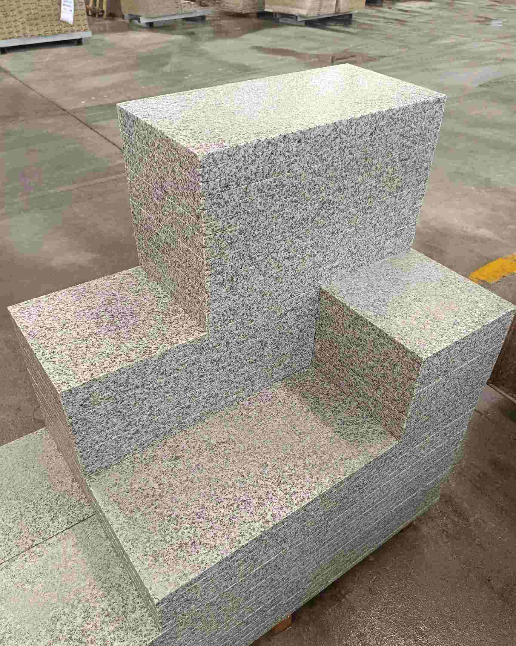 江苏 白麻花岗岩荔枝面地铺石