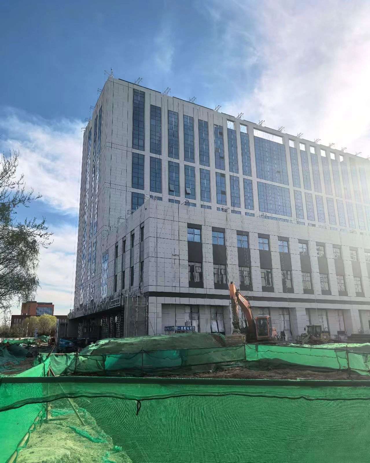 江苏 白麻花岗岩石材外墙干挂