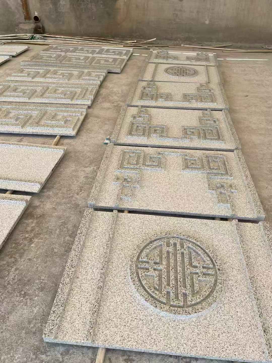 江苏 白麻花岗岩外墙立面雕刻板