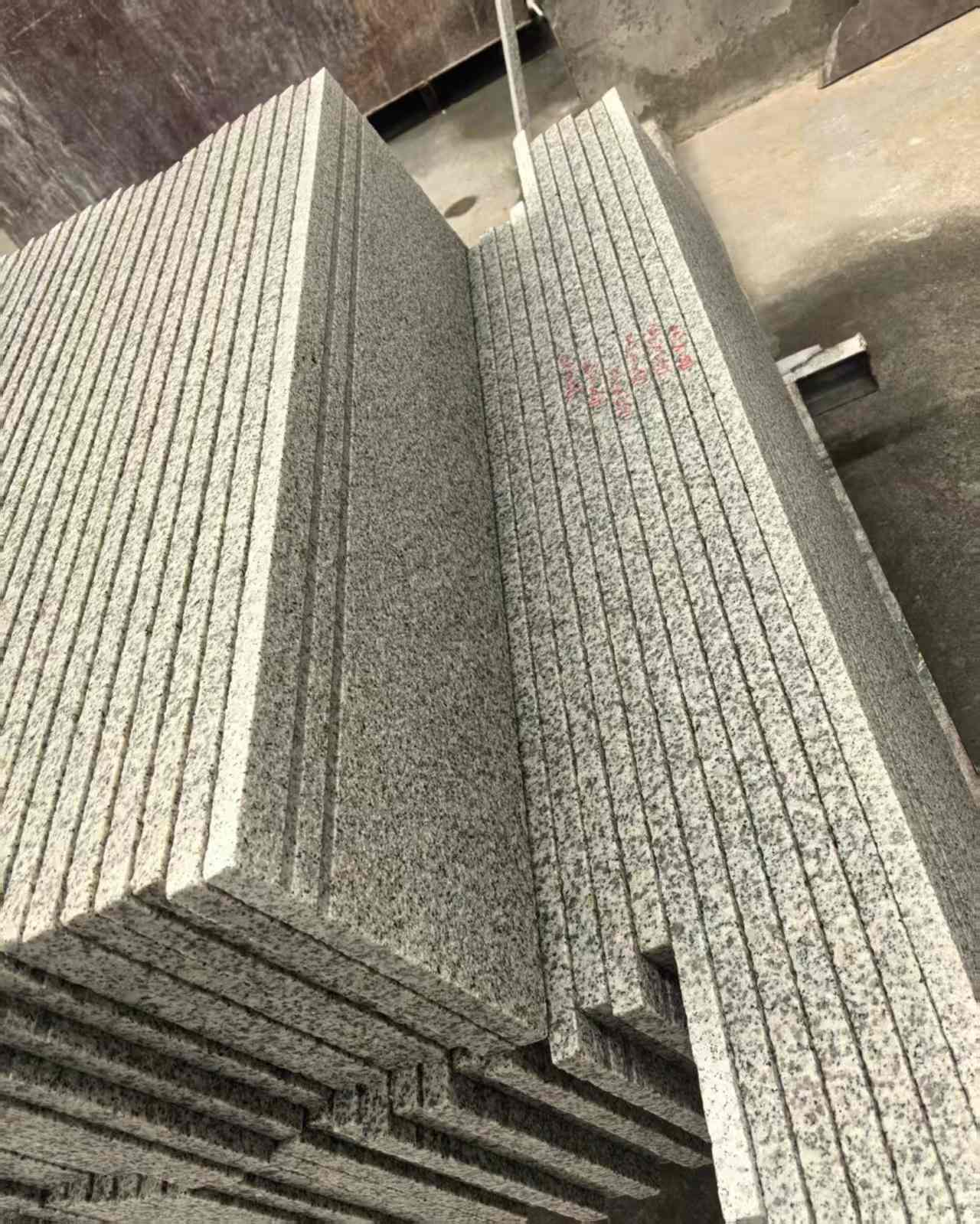 江苏 白麻荔枝面花岗岩楼梯踏步